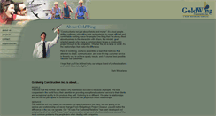 Desktop Screenshot of goldwingconstruction.com